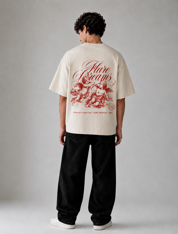 BORN WILD — Oversized Tee
