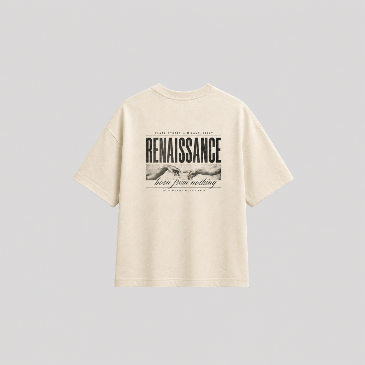RENAISSANCE TOUCH — Oversized Tee