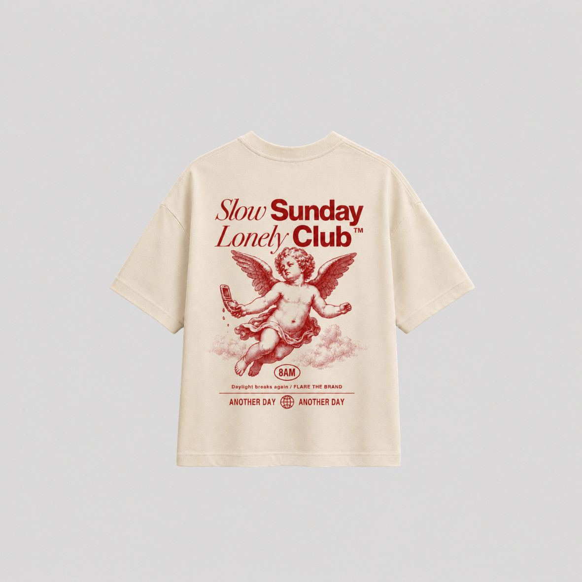 BLOOD ROSE — Oversized Tee