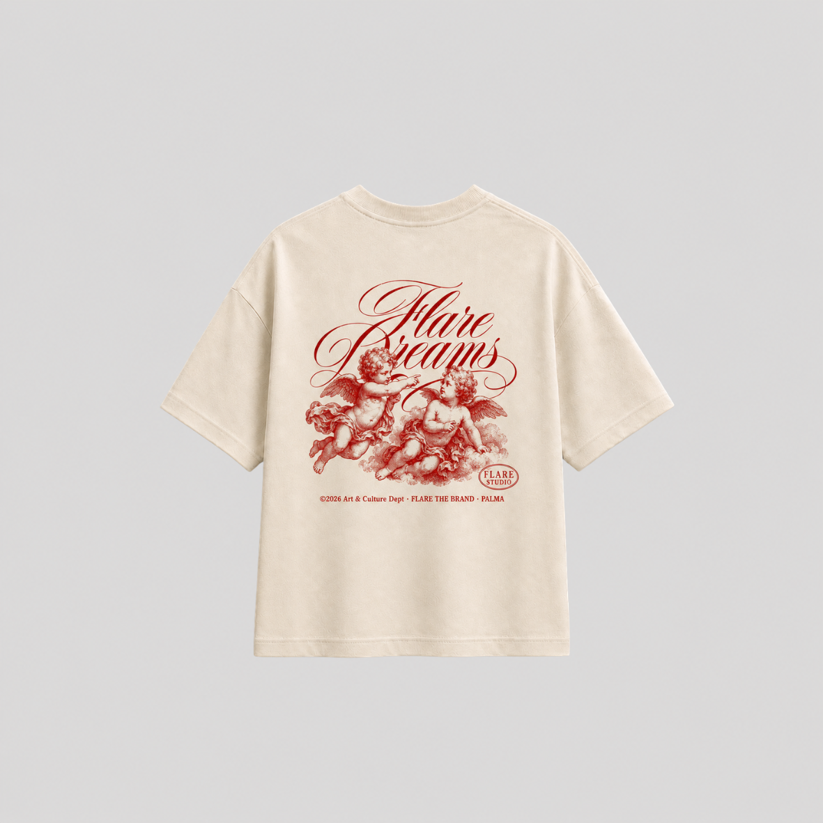 BORN WILD — Oversized Tee