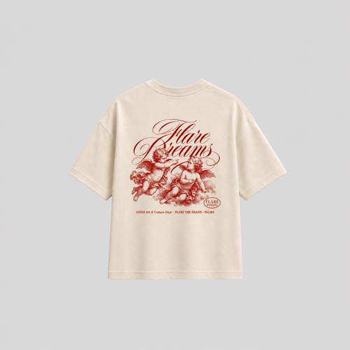 BORN WILD Oversized Tee