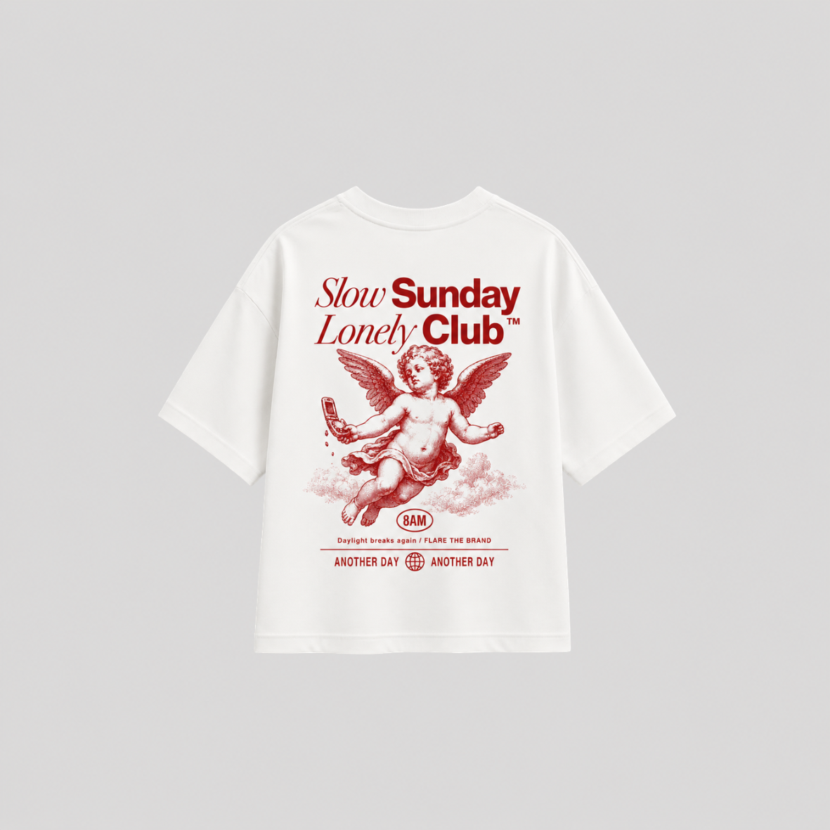 BLOOD ROSE — Oversized Tee