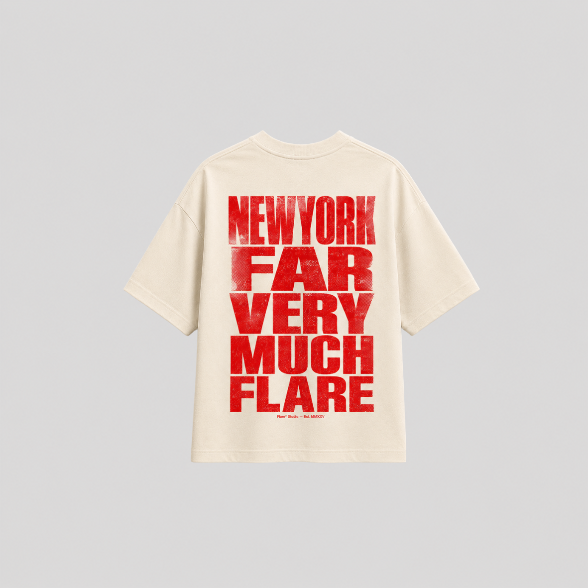 DOLCE FAR FLARE — Oversized Tee